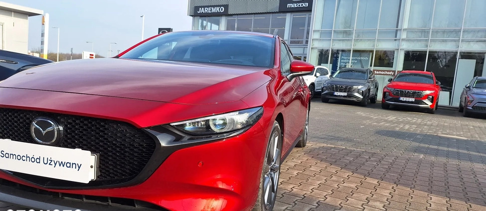Mazda 3 cena 122800 przebieg: 11000, rok produkcji 2022 z Wojnicz małe 631